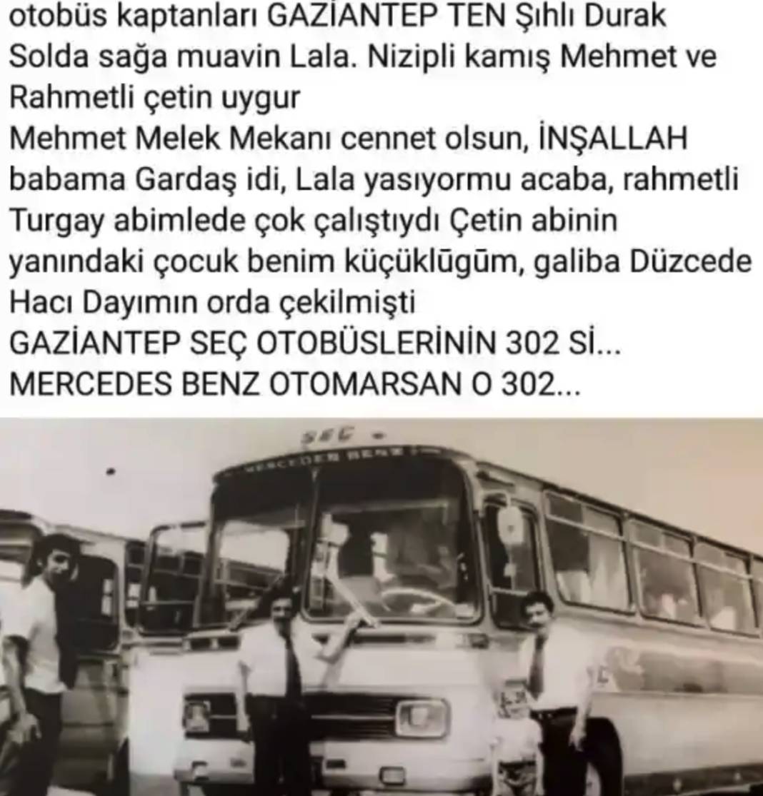 NOSTALJİ: Gaziantep'in Eski Otobüsleri, havası ayrıydı! 10